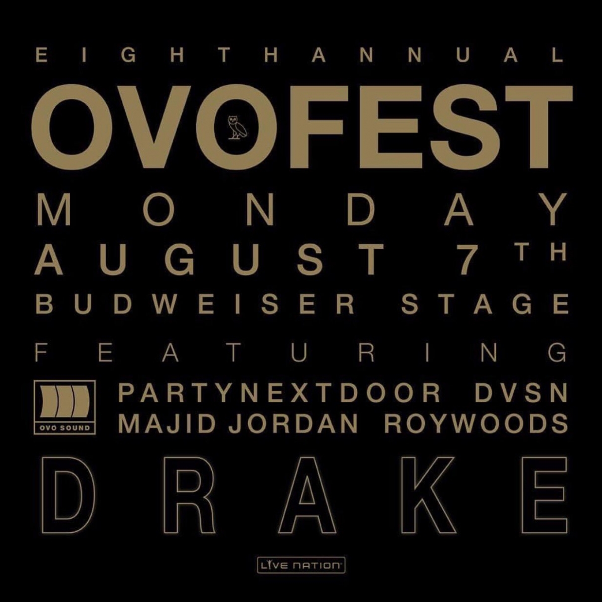 Drake announces he is working on a new album at OVO Fest | MOBO ...